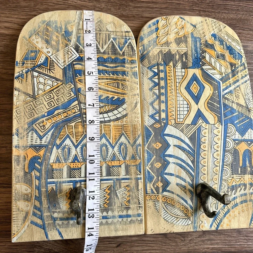 Pottery Barn Teen Wall Mounted SKATEBOARD HOOKS Decor‎ Skater Art Zio Ziegler